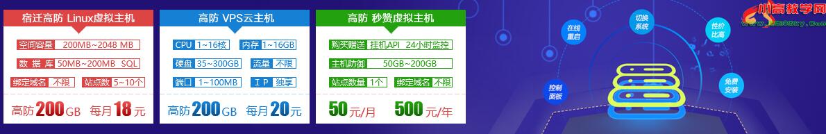 数掘VPS服务器广告图片设计1200x200pxPSD源码