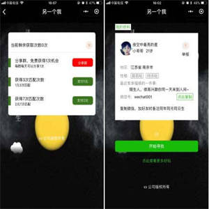 世界上的另一个我 v1.3 开源版小程序码源码-带前端