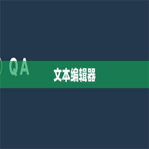 文本编辑器