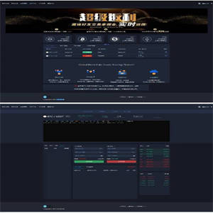 仿火币聚币虚拟币交易所系统BTC/ETH/区块链系统源码 支持二开