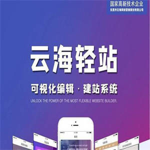 云海轻站商用多开V1.0.35版功能模块 可视化编辑建站系统+新增后台退款+插件