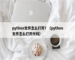 python文件怎么打开？（python文件怎么打开代码）