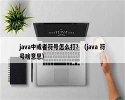 java中或者符号怎么打？（java 符号啥意思）